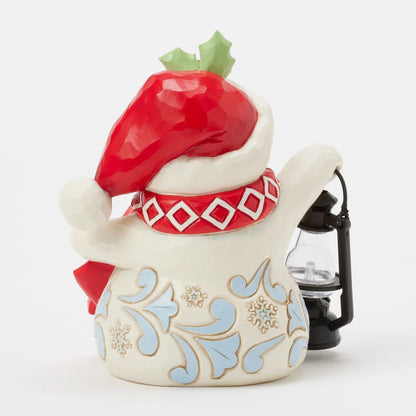 Snowman Oversized Lantern Pint
