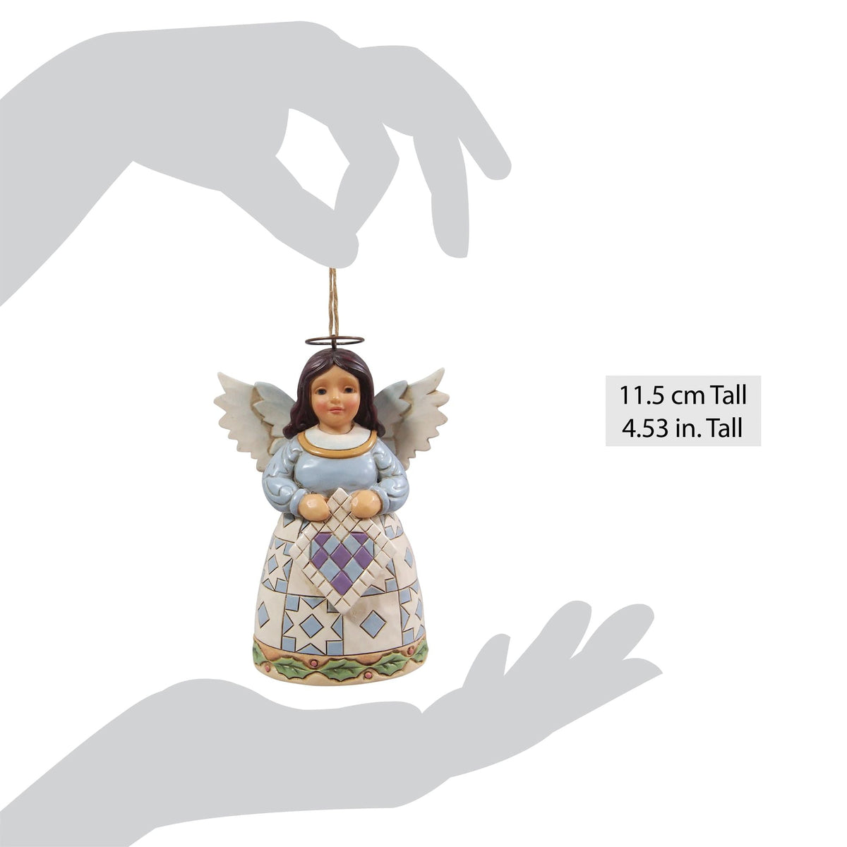 Quilt Angel Ornament