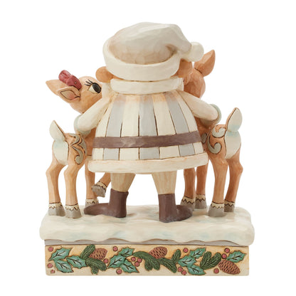 Woodland Santa with Reindeers