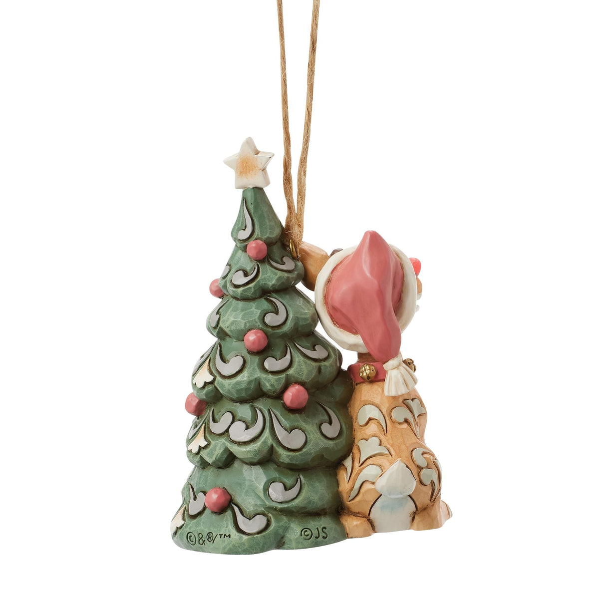 Woodland Rudolph with Tree H/O