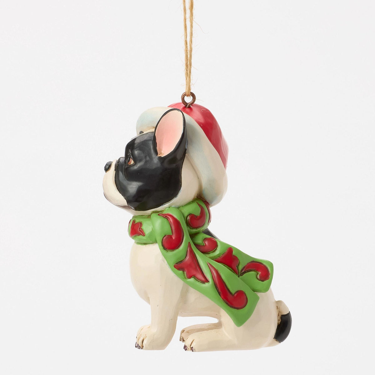 Christmas Dog Frenchie Orn
